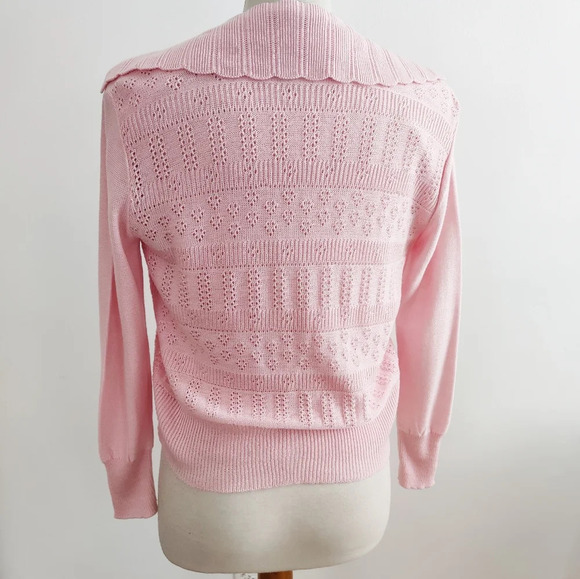 Vintage Sweater Set • Sears & Roebuck • 70s • Fits Small to Medium - Picture 4 of 8